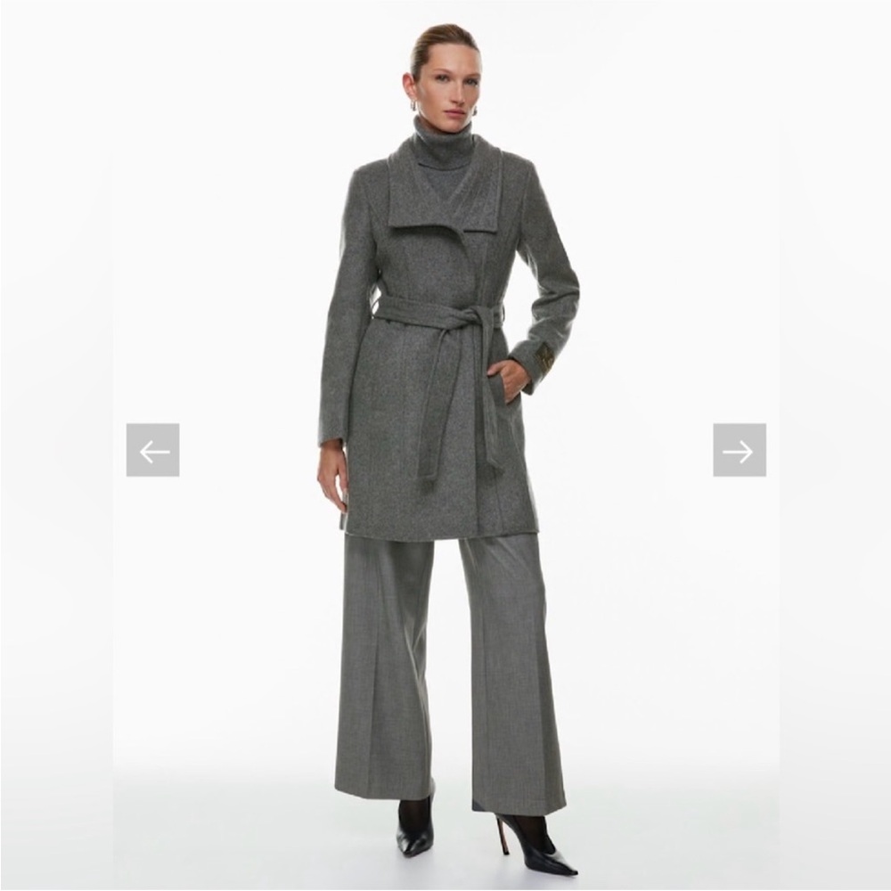 Aritzia Gray Connor Coat - Picture 2 of 12